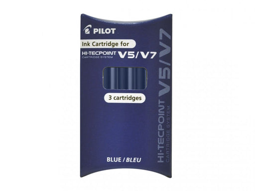 Rezerve Roller V5/V7 Hi-Tecpoint 3 buc Albastre Pilot
