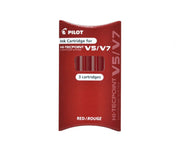 Rezervă Roller Hi-Tecpoint V5/V7 Roșie 3 Buc Pilot