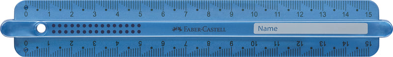 Riglă Dots 15 cm Faber-Castell