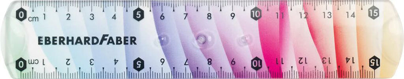 Riglă Flexibilă Rainbow 15 cm Eberhard Faber