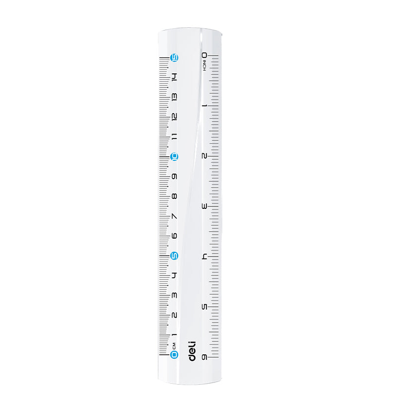 Riglă Transparentă 15 cm Deli