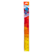 Riglă Flexibilă Multicoloră 30 cm Deli