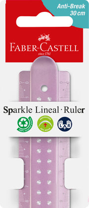 Riglă Sparkle 30 cm Faber-Castell