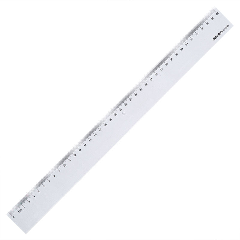 Riglă Transparentă 40 cm Deli
