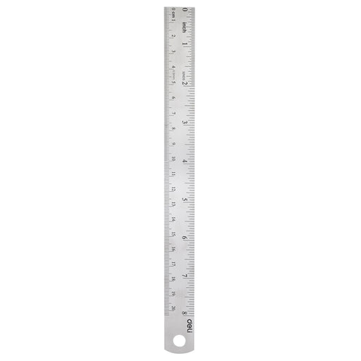 Riglă Metalică 20 cm Deli