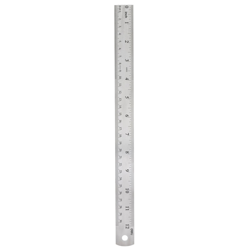 Riglă Metalică 30 cm Deli