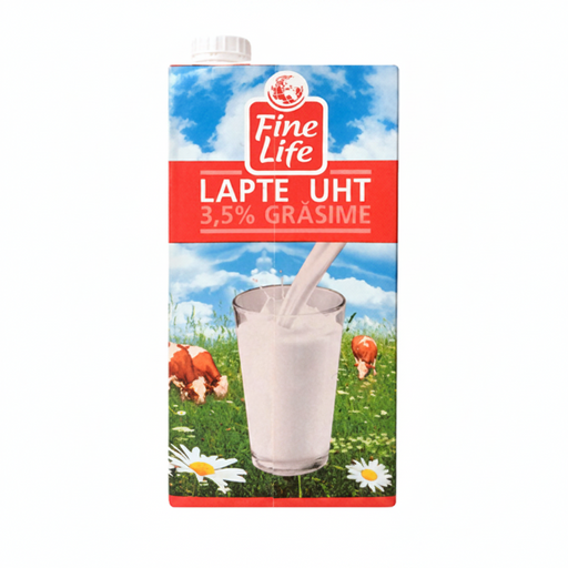 Lapte UHT 3,5% Grăsime 1L Fine Life