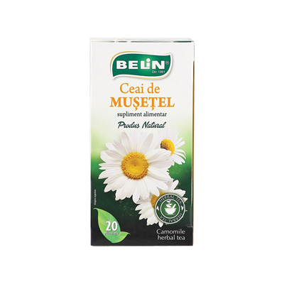 Ceai Mușețel 36g 20 Plicuri Belin