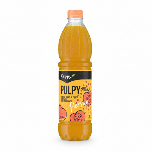 Bax suc Cappy Pulpy piersică 6 x 1,5 L