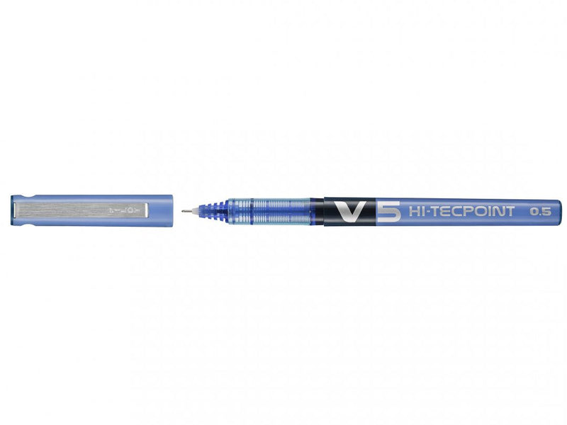 Roller Hi-Tecpoint V5 0,5 mm Albastru Pilot