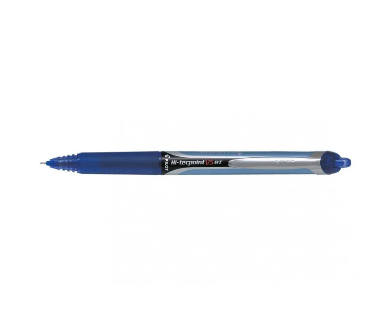 Roller Hi-Tecpoint V5 Retractabil 0,5 mm Albastru Pilot