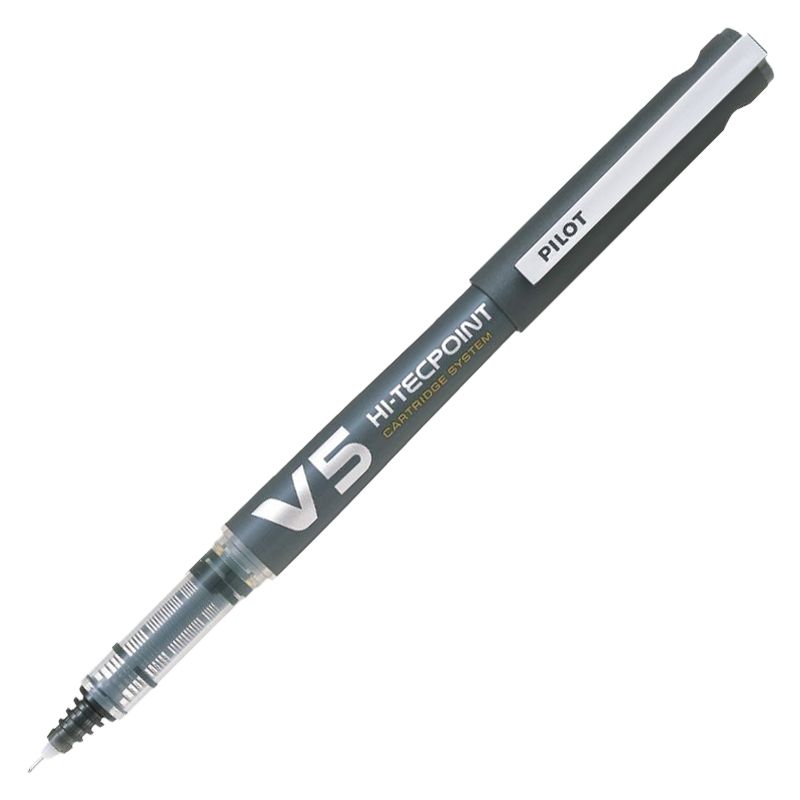 Roller Hi-Tecpoint V5 0,5 mm Negru Pilot