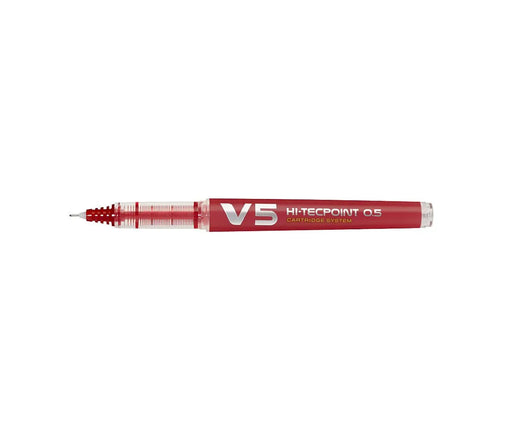 Roller Hi-Tecpoint V5 0,5 mm Roșu Pilot