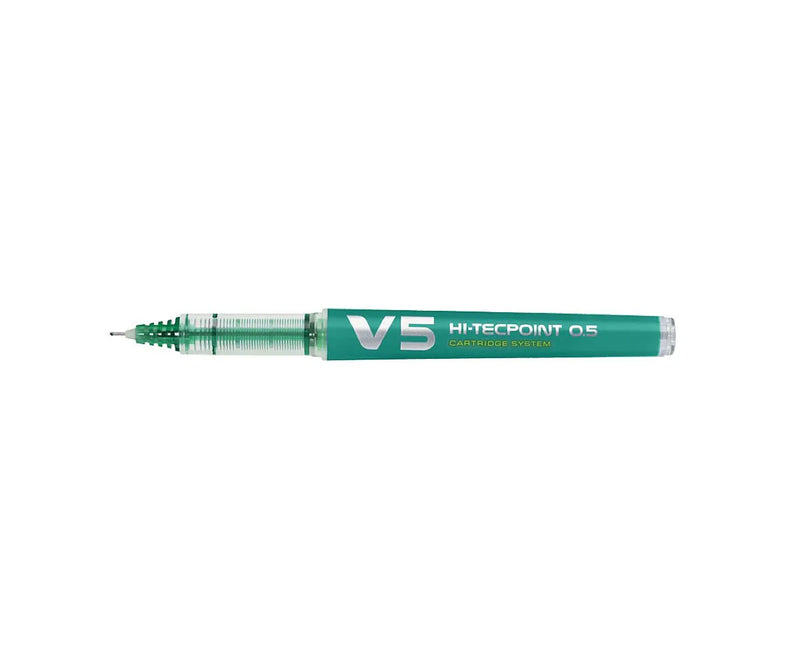 Roller Hi-Tecpoint V5 0,5 mm Verde Pilot