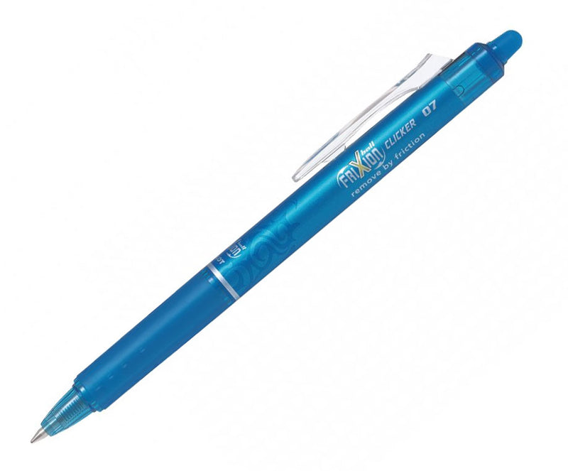 Roller FriXion Clicker 0,7 mm Albastru Deschis Pilot