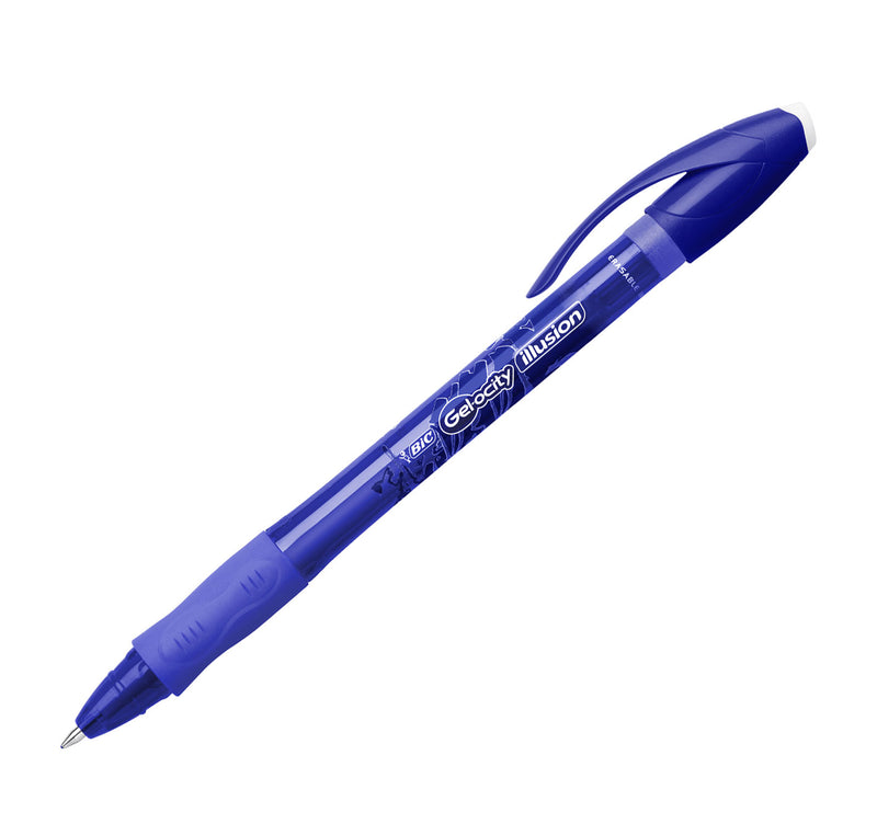 Roller Gel-ocity Illusion 0,7 mm Albastru BIC
