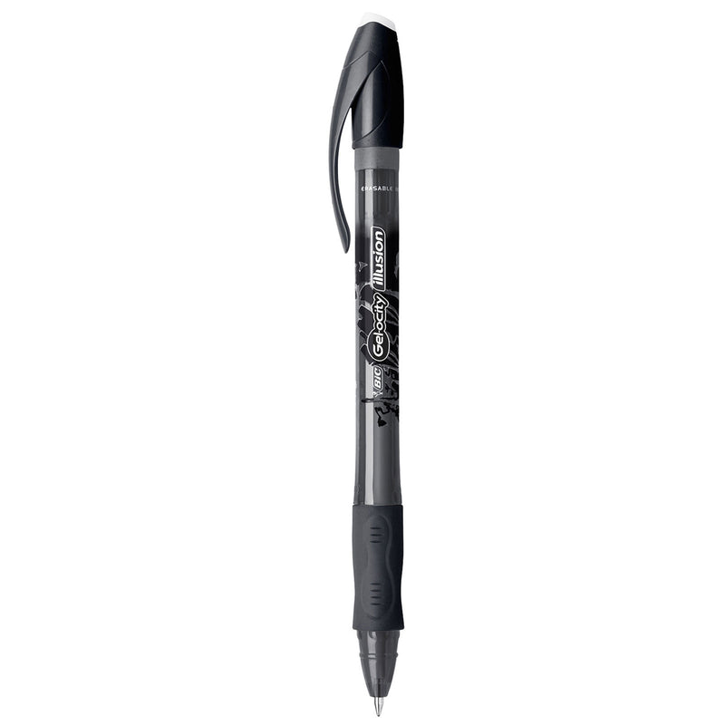 Roller Gel-ocity Illusion 0,7 mm Negru BIC