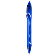 Roller Semi-Gel cu Mecanism Quick-Dry 0,7 mm Albastru BIC