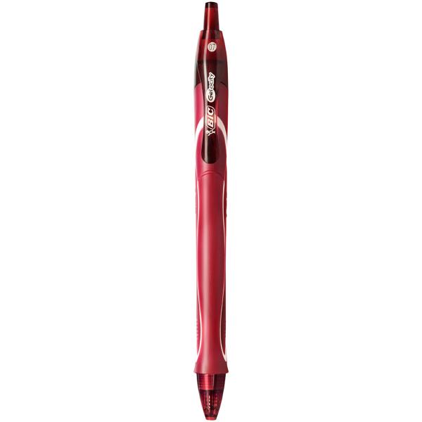 Roller Semi-Gel cu Mecanism Quick-Dry 0,7 mm Roșu BIC