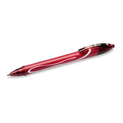 Roller Semi-Gel cu Mecanism Quick-Dry 0,7 mm Roșu BIC