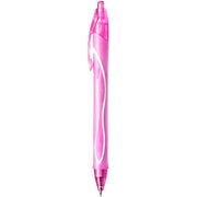 Roller Semi-Gel cu Mecanism Quick-Dry 0,7 mm Roz BIC