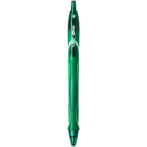Roller Semi-Gel cu Mecanism Quick-Dry 0,7 mm Verde BIC