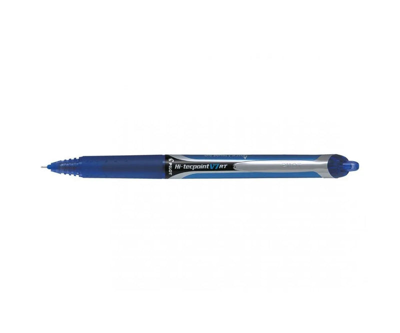 Roller Hi-Tecpoint V7 Retractabil 0,7 mm Albastru Pilot