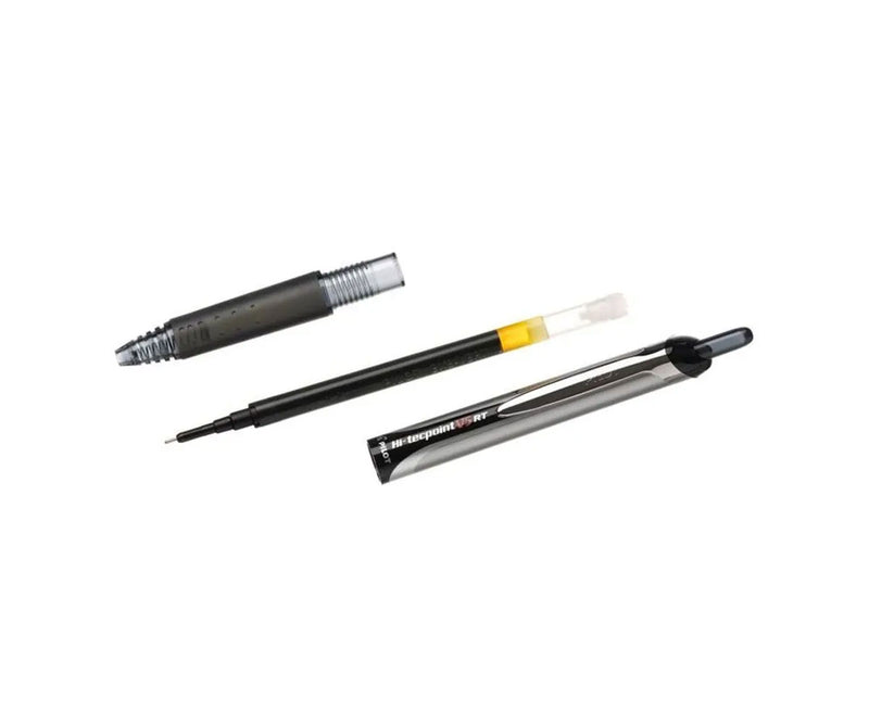 Roller Hi-Tecpoint V7 Retractabil 0,7 mm Albastru Pilot
