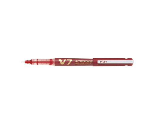 Roller Hi-Tecpoint V7 0,7 mm Roșu Pilot