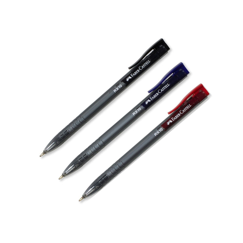 Roller Semi-Gel cu Mecanism RX10 1,0 mm Albastru Faber-Castell