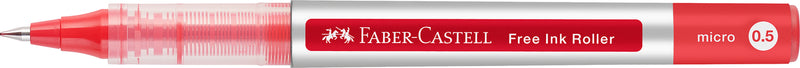 Roller Free Ink 0,5 mm Roșu Faber-Castell