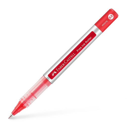 Roller Free Ink 0,5 mm Roșu Faber-Castell