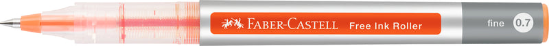 Roller Free Ink 0,7 mm Portocaliu Faber-Castell