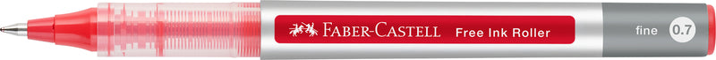 Roller Free Ink 0,7 mm Roșu Faber-Castell