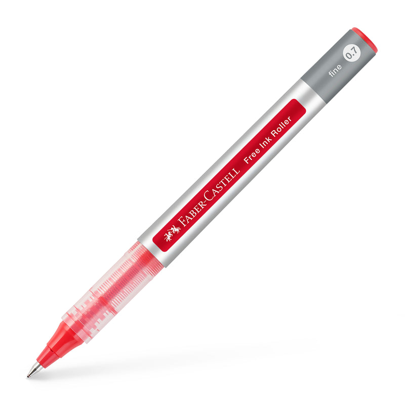 Roller Free Ink 0,7 mm Roșu Faber-Castell