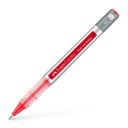 Roller Free Ink 0,7 mm Roșu Faber-Castell