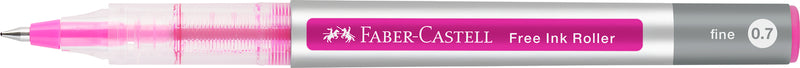 Roller Free Ink 0,7 mm Roz Faber-Castell