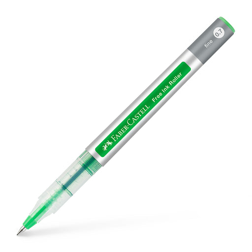 Roller Free Ink Vârf Conic 0,7 mm Faber-Castell Vernil