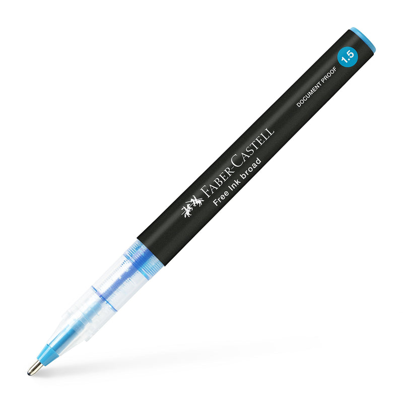 Roller Free Ink Vârf Conic 1,5 mm Faber-Castell Bleu