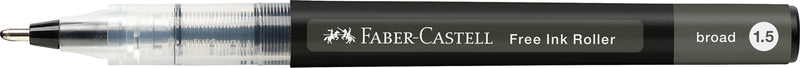 Roller Free Ink 1,5 mm Negru Faber-Castell