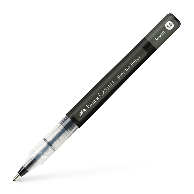 Roller Free Ink 1,5 mm Negru Faber-Castell