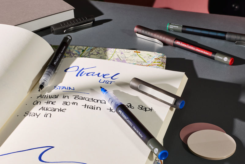 Roller Free Ink 1,5 mm Roșu Faber-Castell