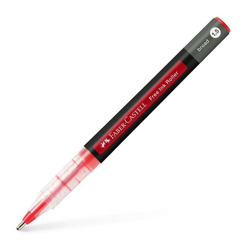 Roller Free Ink 1,5 mm Roșu Faber-Castell