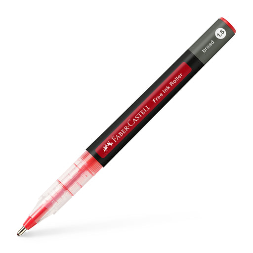 Roller Free Ink 1,5 mm Roșu Faber-Castell