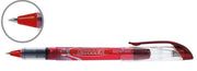 Roller cu Cerneală Ball Point 0,7 mm Vârf Metalic Penac Roșu