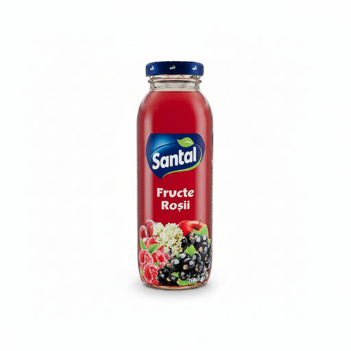 Cutii suc de fructe roșii Santal 30% 12 x 0,250 L