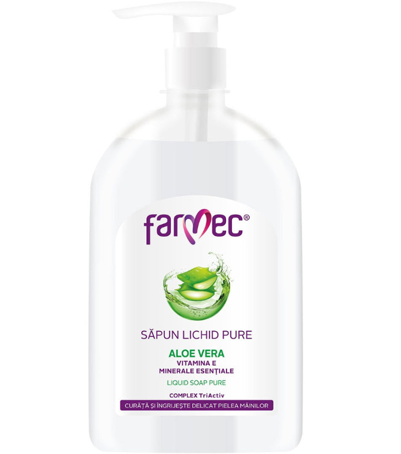 Sapun lichid Farmec 500 ml Pure Aloe Vera