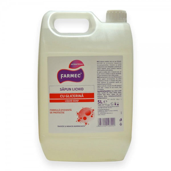 Sapun lichid antibacterian Farmec 5 l