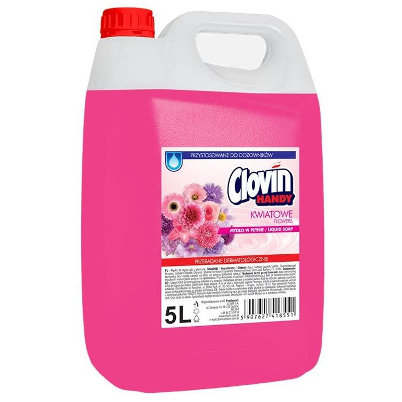 Sapun lichid Clovin 5 l Floral