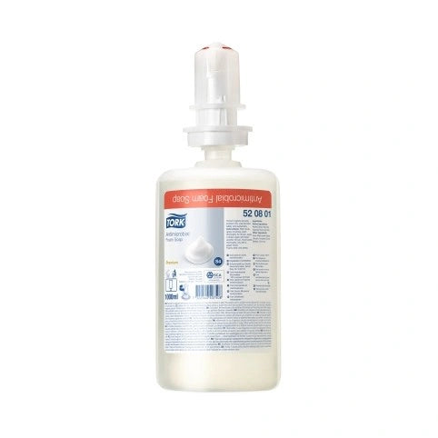 Sapun spuma antimicrobial Tork Premium 1 l S4 - imagine 1
